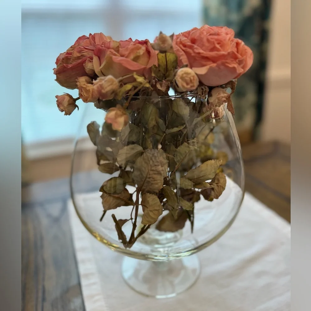 Vintage Large Brandy Glass / Vase